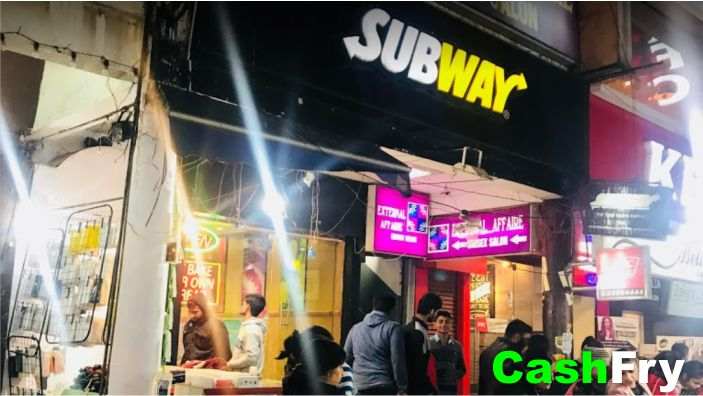 Subway Menu with Prices in India Sector 14 Gurugram